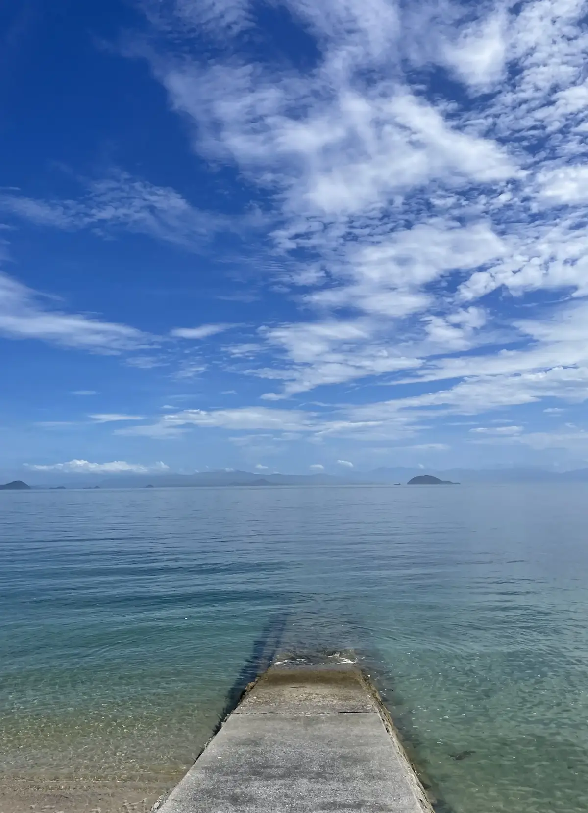 周防大島の海と島々の風景
